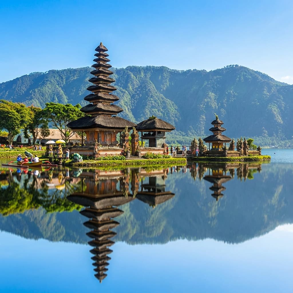 North Bali highlands and lake viewpoints