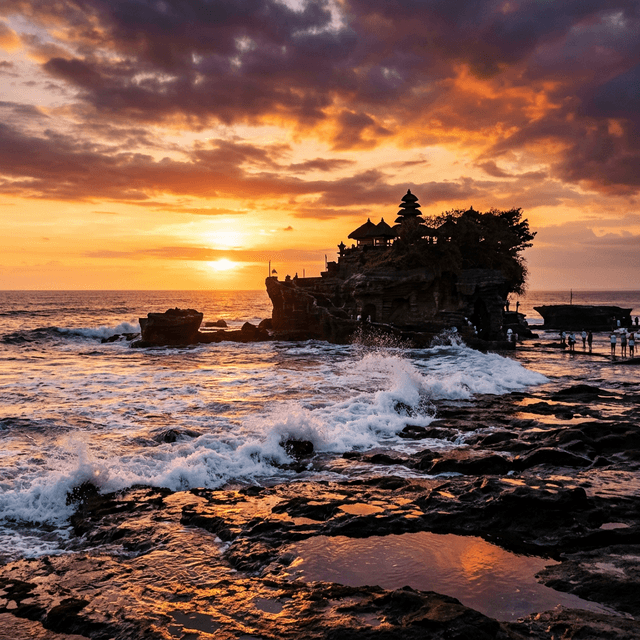 Bedugul Jatiluwih Tanah Lot route